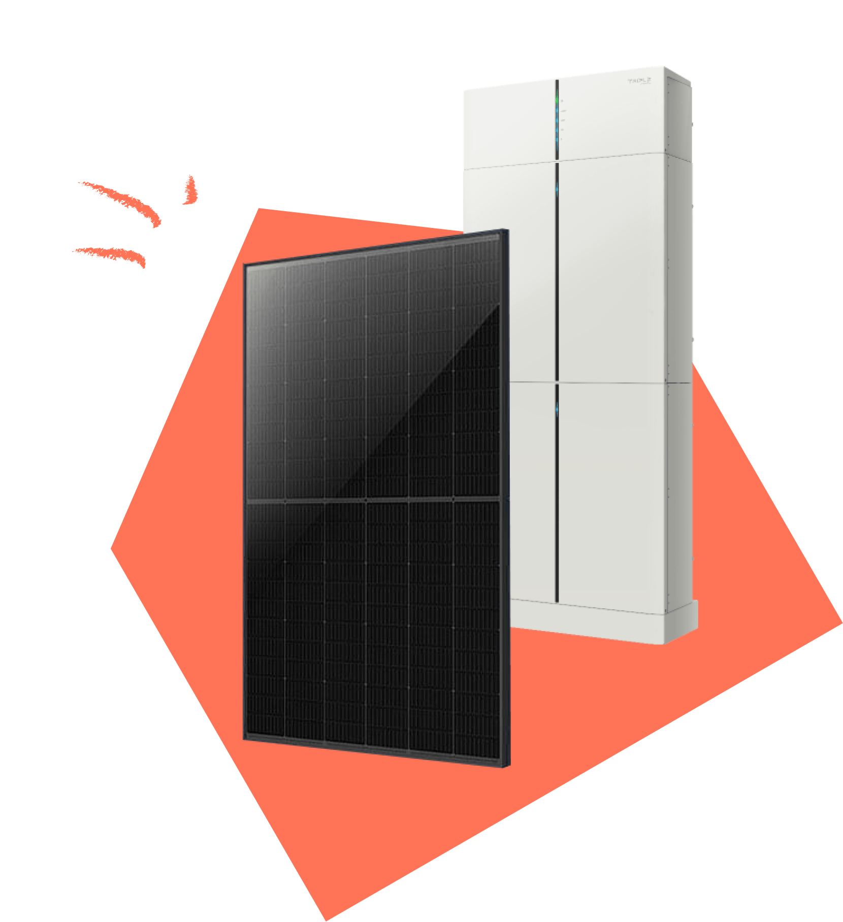 Solar panels and storage